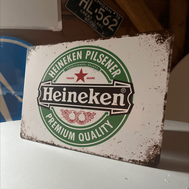 Heineken logo - 30x20 cm