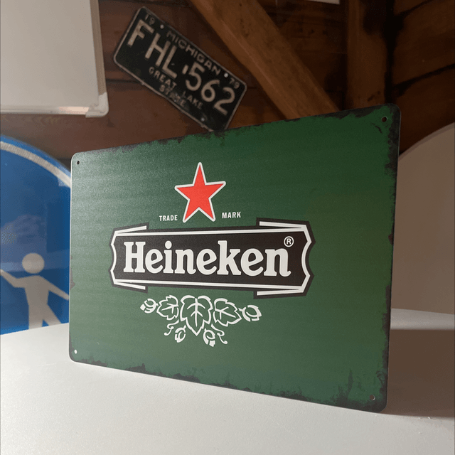 Heineken logo groen - 30x20 cm