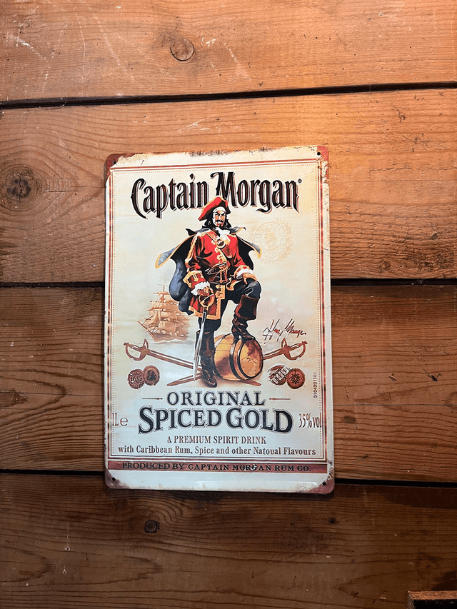 Caption morgan Spiced gold - 20 X 30 cm