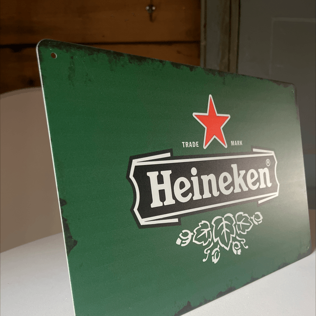 Heineken logo groen - 30x20 cm
