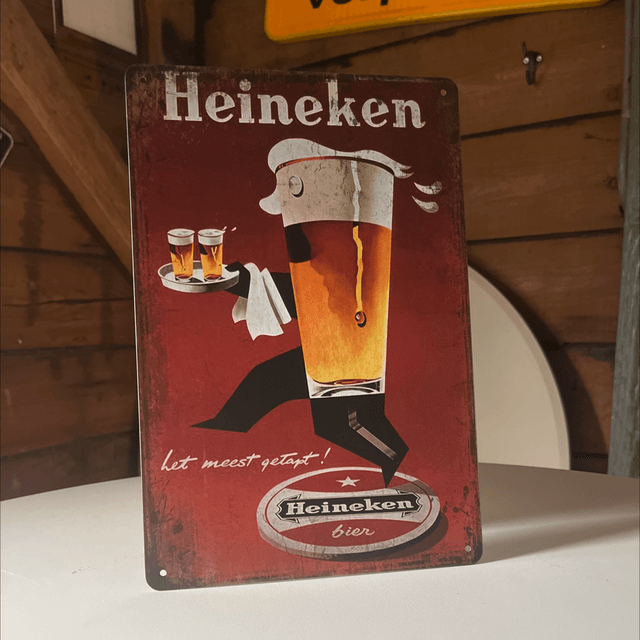 Heineken rood - 20x30 cm
